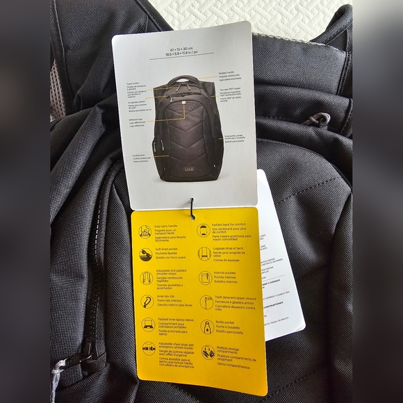 Lolë Padded Unisex Backpack 🎒 - Picture 4 of 7